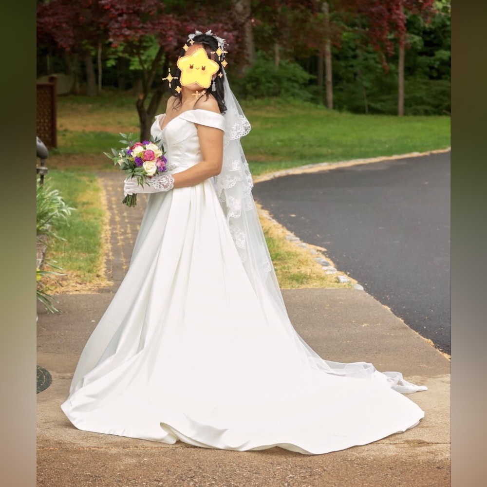 Bride wedding dress
